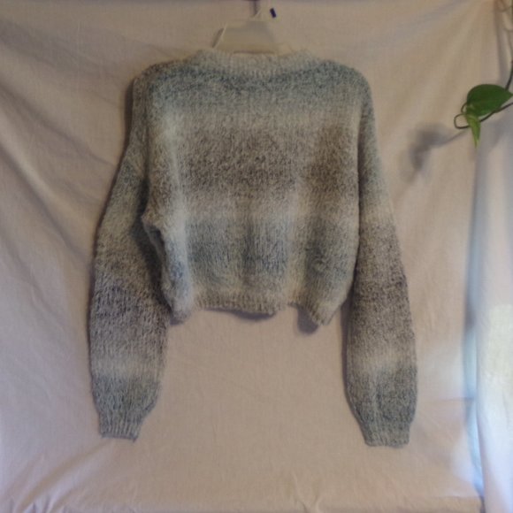 Wild Fable Spacedye Crewneck Pullover Sweater-Gray - Picture 3 of 3